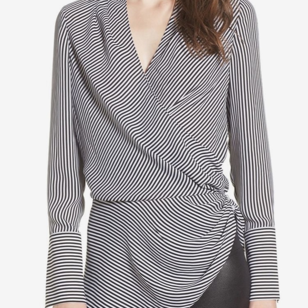 Trouve Wrap Blouse